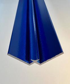 Original PlateART Alueckprofil Slim 2500mm dunkelblau für 3mm Aluverbundplatten