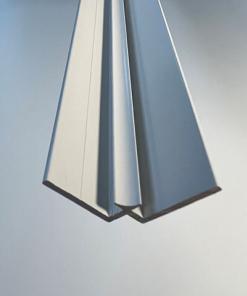 Original PlateART Alueckprofil Slim 2500mm weiß für 3mm Aluverbundplatten