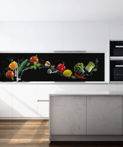 PlateART Küchenrückwand Gemüse