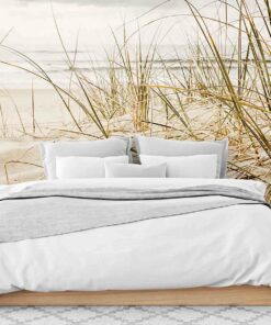 PlateART Duschrückwand Maritim Dünen Gräser Meer Strand sanft