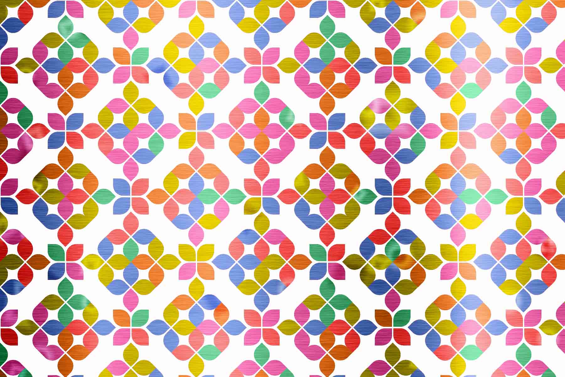 PlateART Duschrückwand Küchenrückwand Designwand grafisch bunt