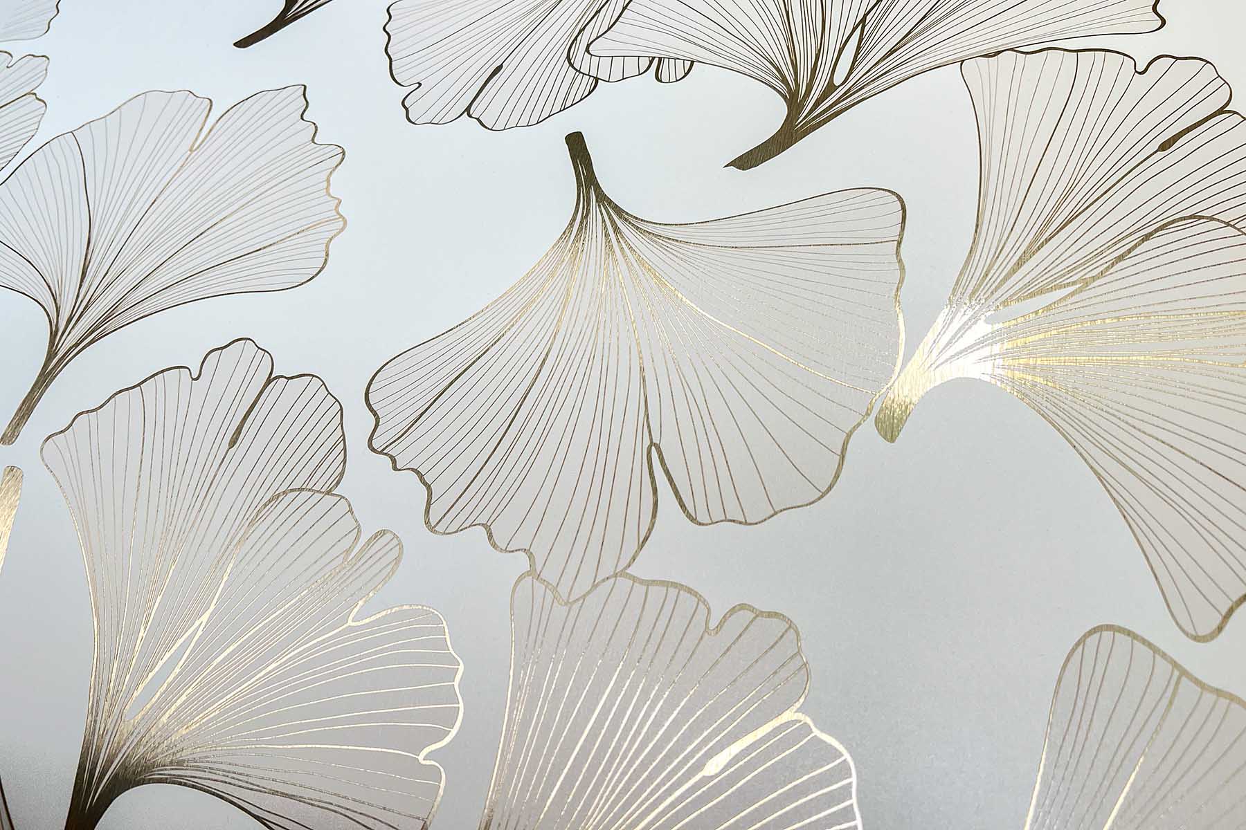 PlateART Duschrückwand Küchenrückwand Wandverkleidung Exklusiv Goldeffekt