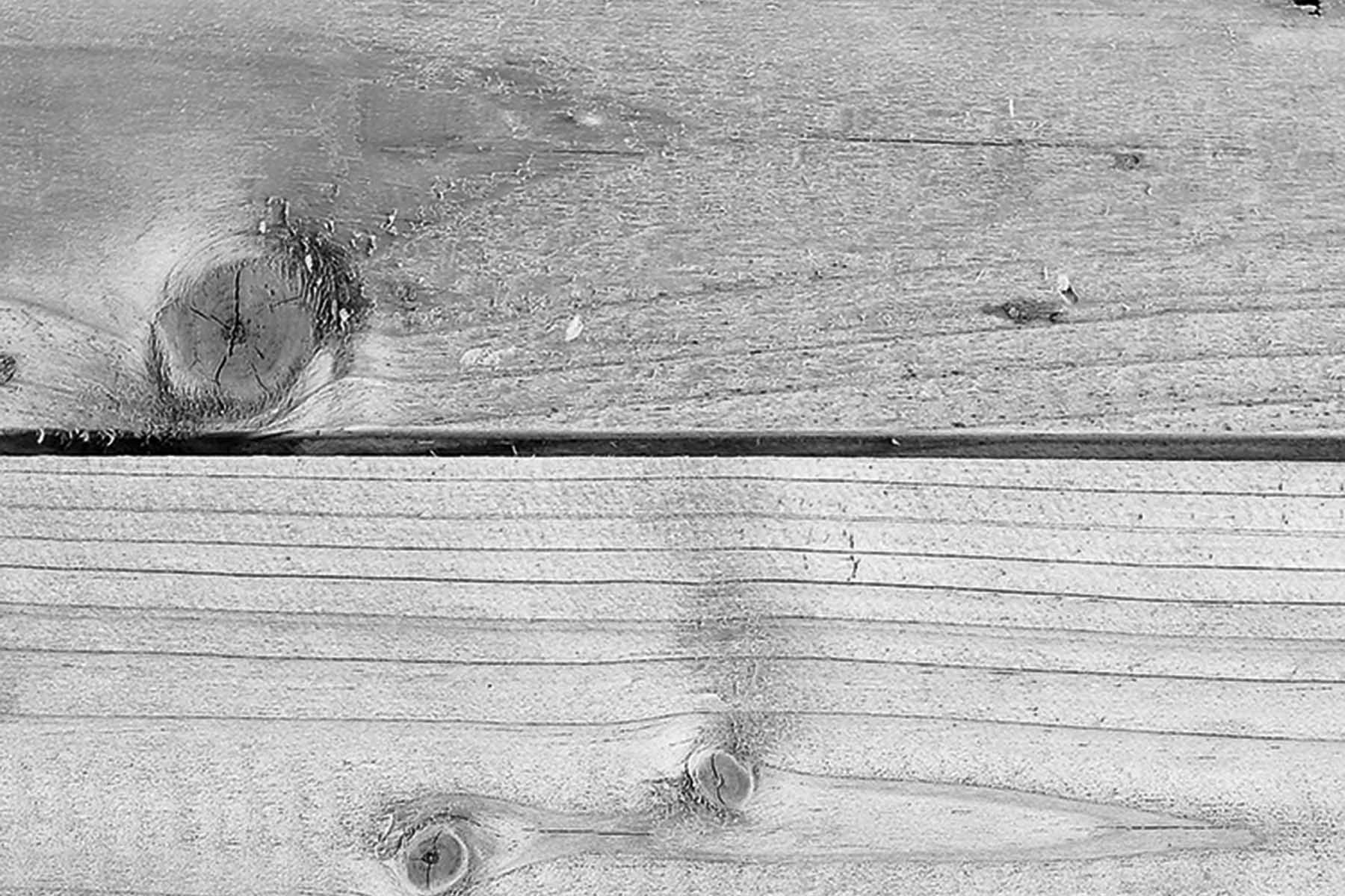 PlateART Duschrückwand Küchenrückwand Wandverkleidung Holz grau