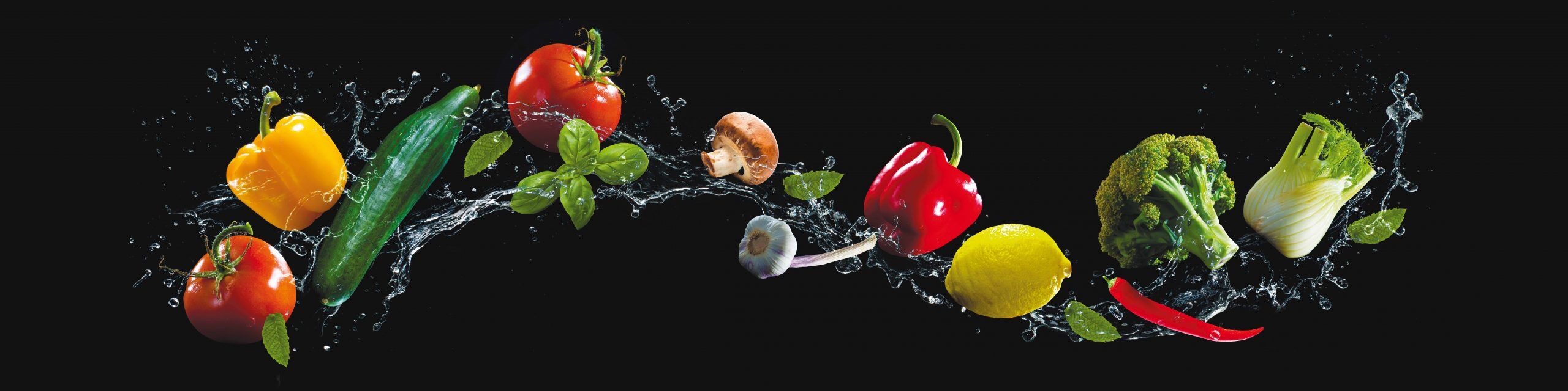 PlateART Küchenrückwand mit Motiv Gemüse