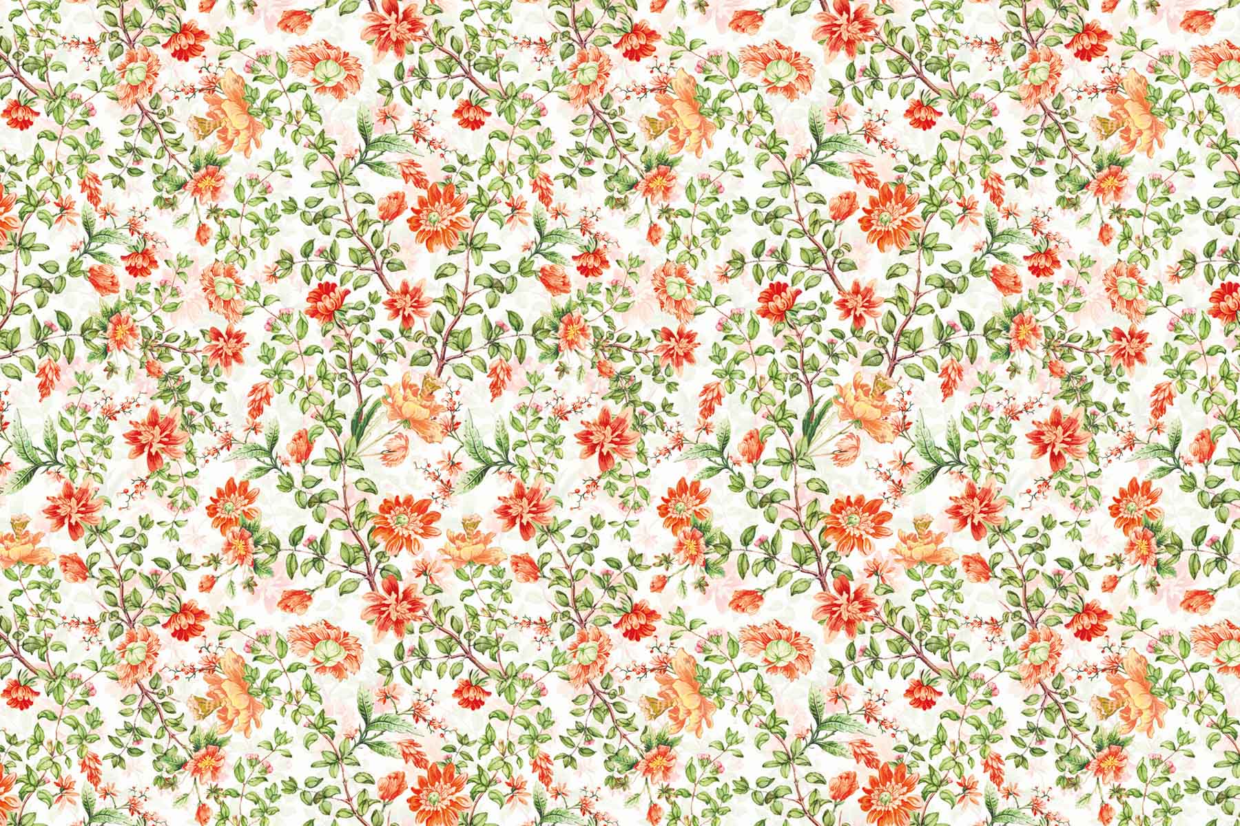 PlateART Duschrückwand Küchenrückwand Wandverkleidung PlateARTIST Motiv vintage floral