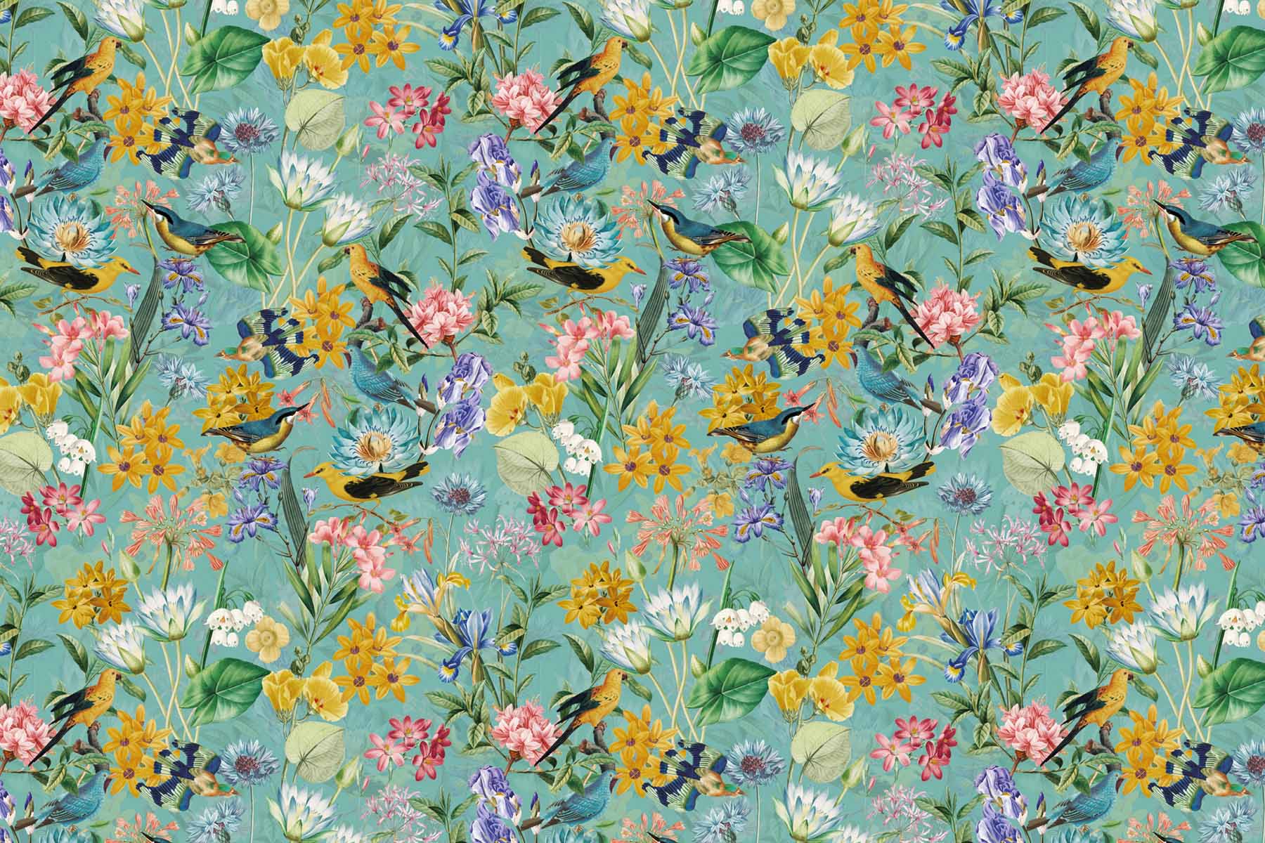 PlateART Duschrückwand Küchenrückwand Wandverkleidung PlateARTIST Motiv floral