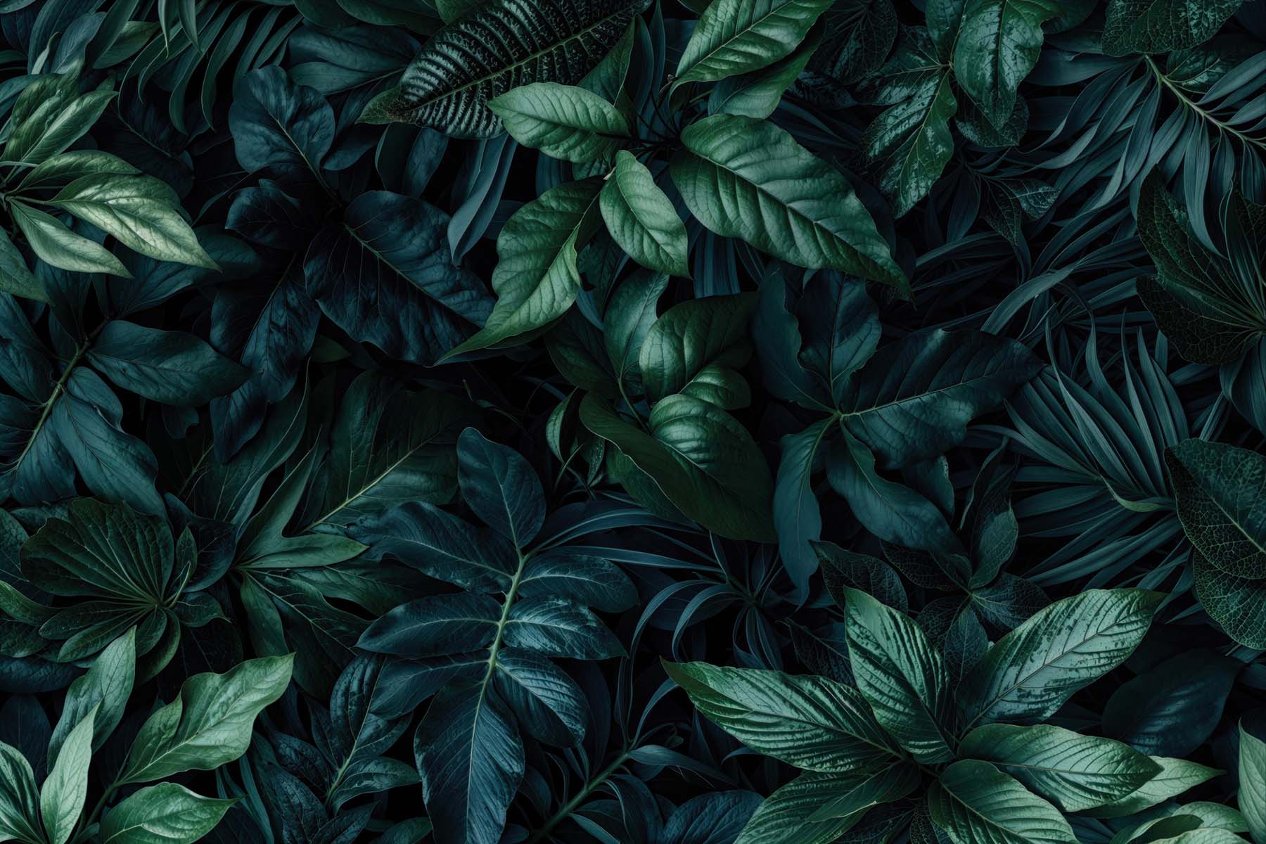 PlateART Duschrückwand Küchenrückwand Wandverkleidung PlateARTIST Blätter Dschungel